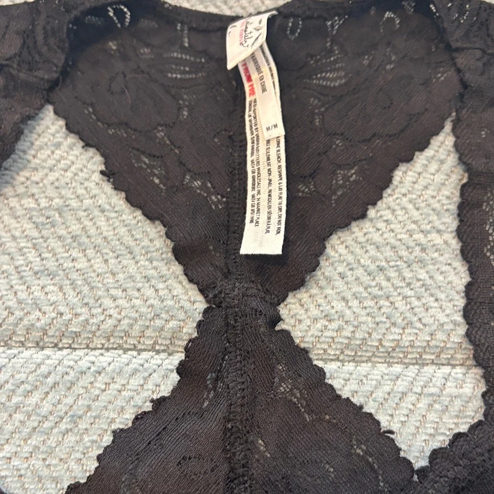 Free People Black Lace Bralette. This is just sexy!